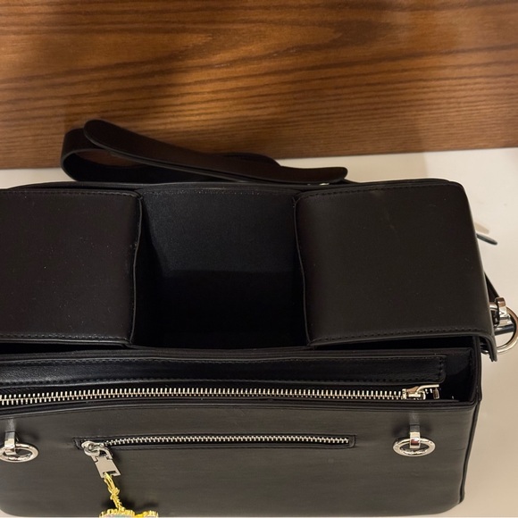 Pre-owned Kate Gabrielle Black Cup Holder Shoulder Crossbody Bag - Picture 4 of 12